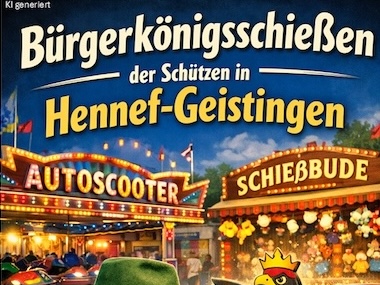 Mehr über den Artikel erfahren Zum Vormerken: Bürgerkönigschießen 2026